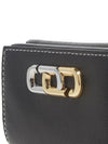 Mini Compact Leather Bicycle Wallet Black - MARC JACOBS - BALAAN.