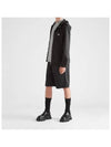 Re-Nylon Hooded Blouson Jacket Black - PRADA - BALAAN 4