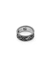 Interlocking G Ring Silver YBC577263001 - GUCCI - BALAAN 4