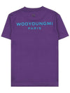 Cotton back logo t shirt M231TS07 710V - WOOYOUNGMI - BALAAN 3