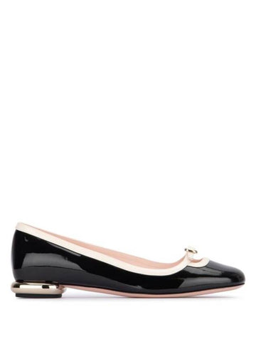 Flat Shoes RVW72738040D1P 0G45 B999NEROC019CIRE - ROGER VIVIER - BALAAN 1