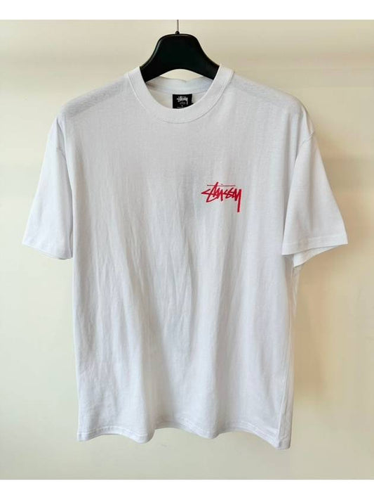 AU Australia BIG AND MEATY T Shirt ST0M0512 White MENS S M L XL - STUSSY - BALAAN 1