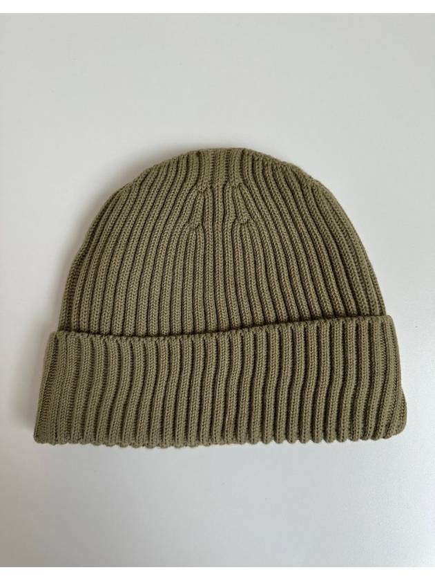 Kids Beanie 8116N07C3 V0055 Olive 02 - STONE ISLAND - BALAAN 3