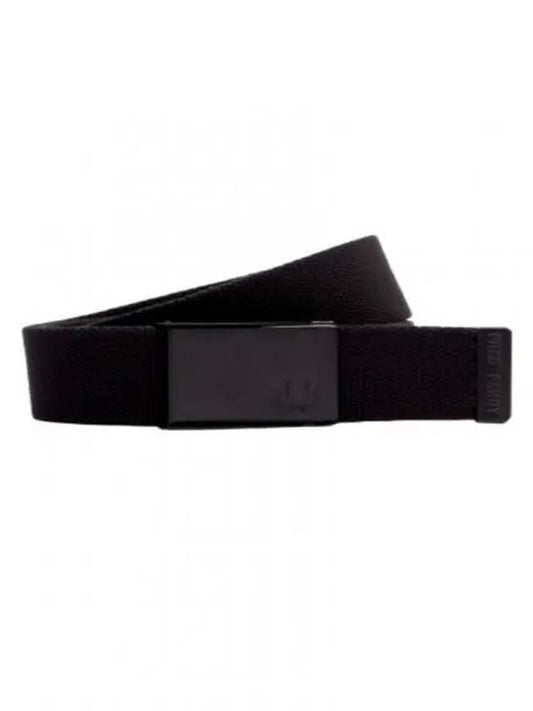 Fred Perry Graphic Branded Webbing Belt Black BT4412 - FRED PERRY - BALAAN 1