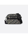 Safari Mini Oblique Jacquard Messenger Bag Beige Black - DIOR - BALAAN 2