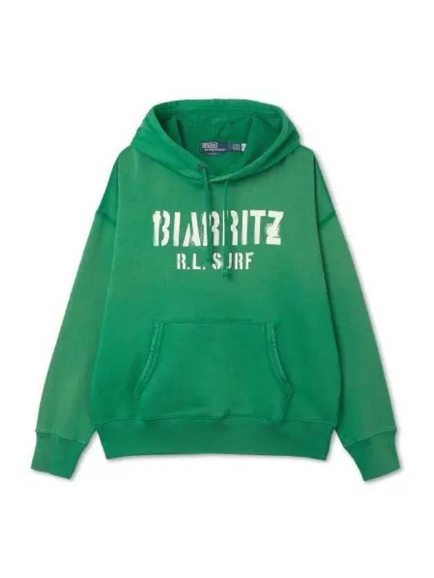 30 reward points graphic long sleeve hoodie green - POLO RALPH LAUREN - BALAAN 1