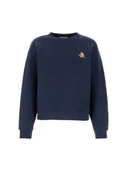 Speedy Fox Patch Comfort Sweatshirt Navy - MAISON KITSUNE - BALAAN 2