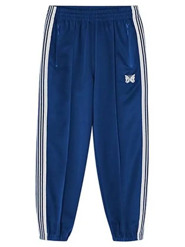 Zipper Poly Smooth Track Pants Royal - NEEDLES - BALAAN 4