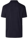 24SS Logo Polo TShirt Navy 8A000 20 89A16 77X - MONCLER - BALAAN 3