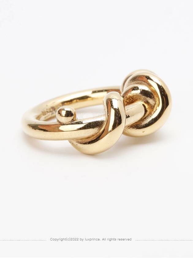 eco brass ring twist 1016hva - JIL SANDER - BALAAN 4