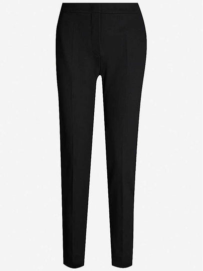 Pegno Viscose Straight Pants Black - MAX MARA - BALAAN 2