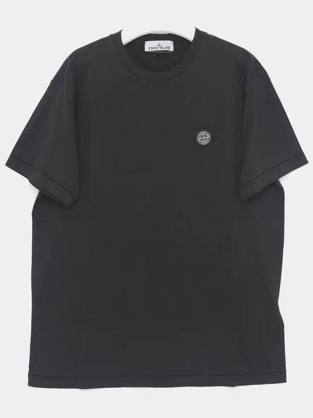 Patch Logo Classic Short Sleeve Men s T Shirt K1S152100039 S0013 V0029 - STONE ISLAND - BALAAN 2