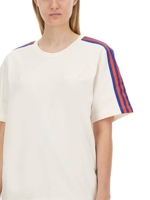 Cotton Short Sleeve T-Shirt White - ADIDAS - BALAAN 10