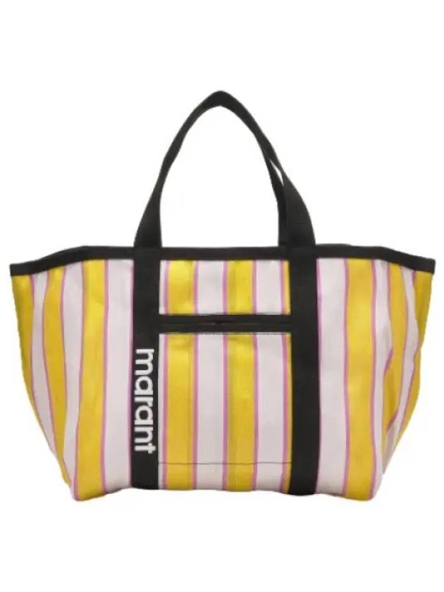 warden tote bag yellow handbag - ISABEL MARANT - BALAAN 1