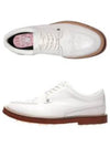 Men'S Perforated Brogue Gallivanter Spikeless White - G/FORE - BALAAN 2