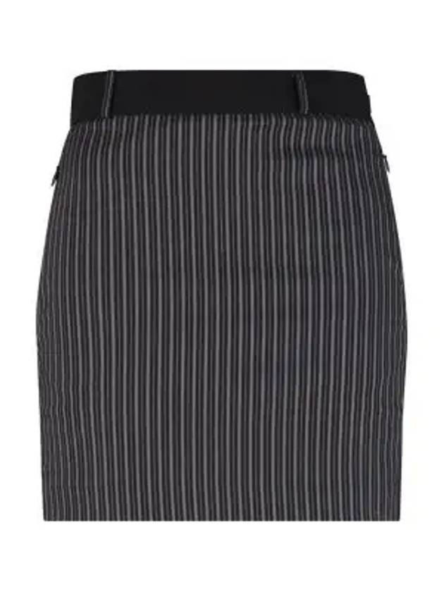 Women s Half Banding Striped Culottes Skirt BMU4A114W - LUX GOLF - BALAAN 3