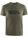 Men's Logo T Shirt Dark Olive - FJALL RAVEN - BALAAN 2