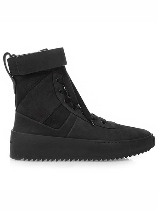 Men's FGTP MSNU MB16 Military High Top Sneakers Black - FEAR OF GOD - BALAAN 1