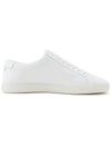 Men's Andy Leather Low Top Sneakers White - SAINT LAURENT - BALAAN 6