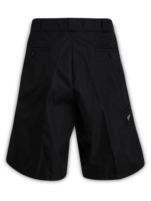 Men's Re-Nylon Bermuda Shorts Black - PRADA - BALAAN 3