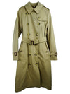 The Long Kensington Heritage Trench Coat Honey - BURBERRY - BALAAN 2