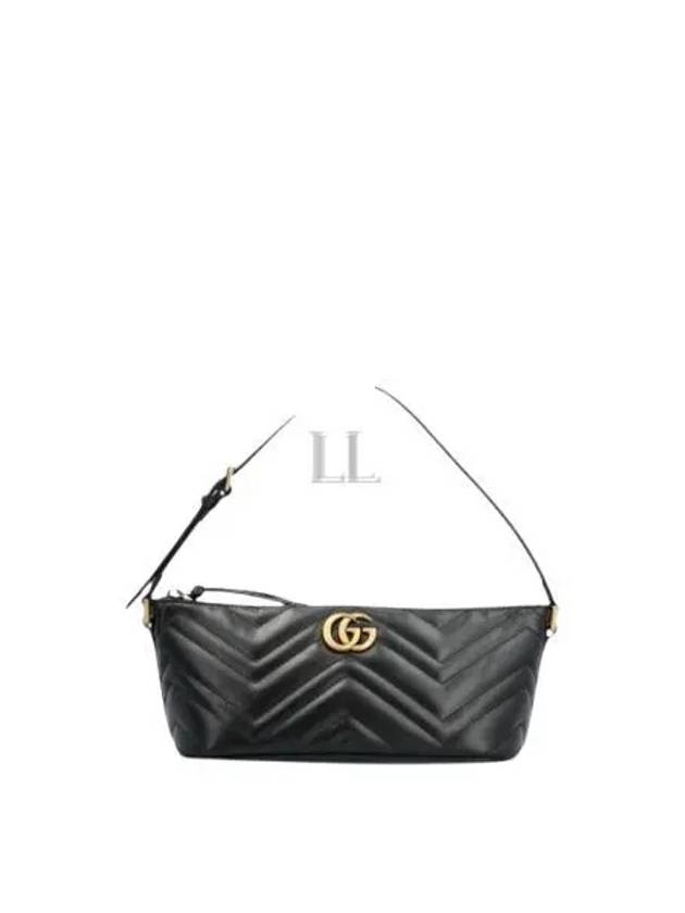 GG Marmont Shoulder Bag Black - GUCCI - BALAAN 2