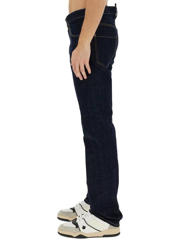 Logo Patch Slim Fit Jeans S74LB1421S30664 - DSQUARED2 - BALAAN 4