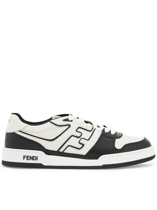 Match Low Top Sneakers Black - FENDI - BALAAN 2