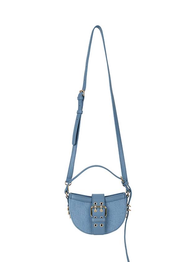 Women's Half B Shoulder Bag Denim - PLAYNOMORE - BALAAN 5