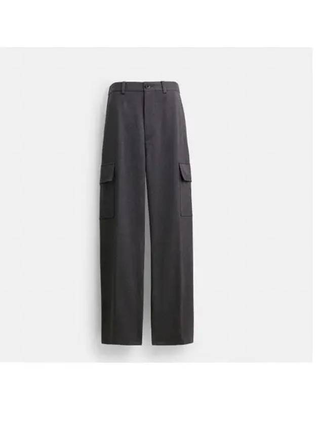 Tailored Straight Pants Grey - COACH - BALAAN 2