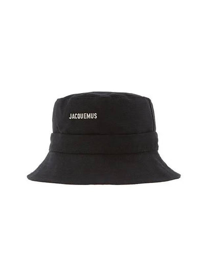 Le Bob Gadjo Bucket Hat Black - JACQUEMUS - BALAAN 2