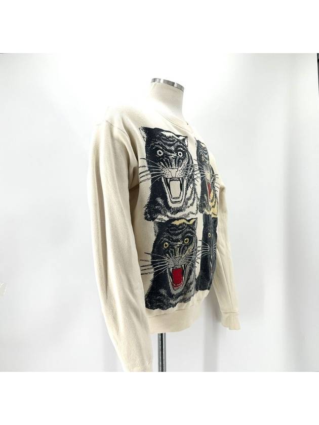 Tiger 4 Face Sweatshirt - GUCCI - BALAAN 2