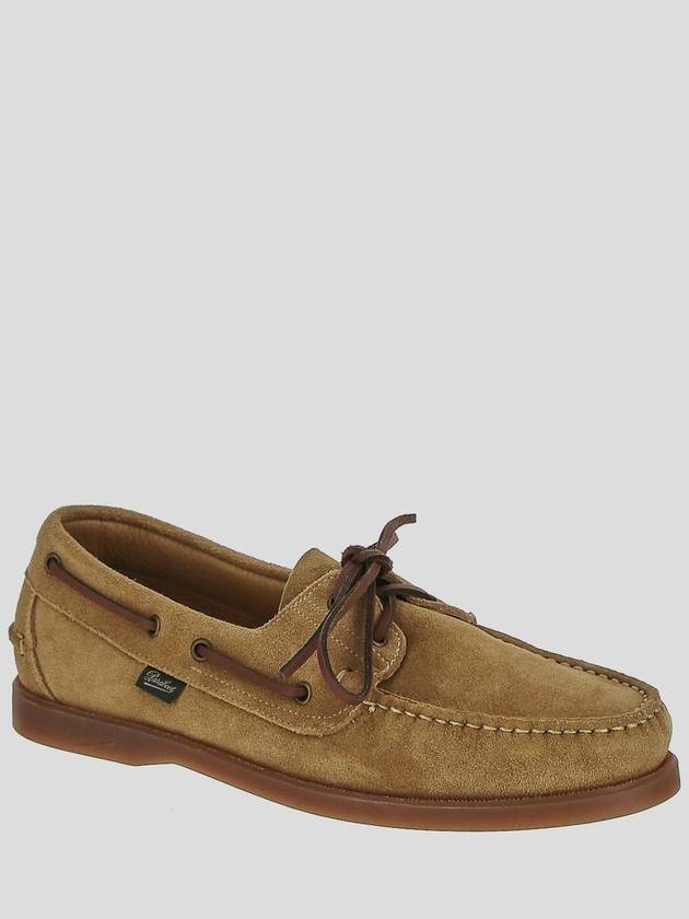 Bath Suede Boat Shoes Brown - PARABOOT - BALAAN 3