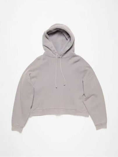 Logo Patch Hoodie Dusty Purple - ACNE STUDIOS - BALAAN 2