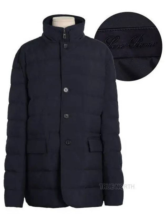 Quilted Down Padding Navy - LORO PIANA - BALAAN 2