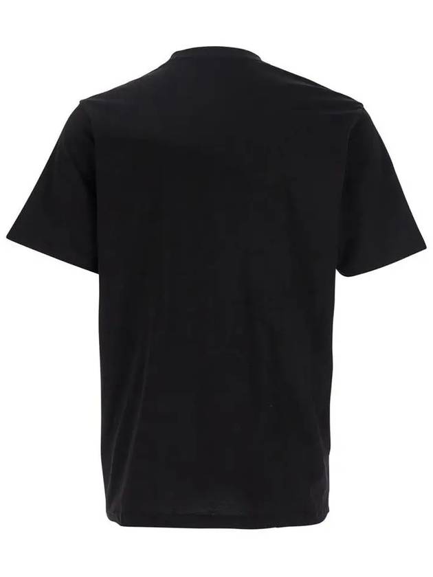 Logo Short Sleeve T-Shirt Black - CP COMPANY - BALAAN 4