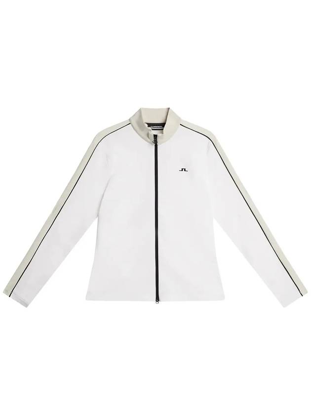 Women s Tamara Mid Layer Golf Wear White GWJS09456 0000 - J.LINDEBERG - BALAAN 1