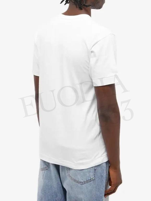 SS24 Play Comme des Gar ons Invaders Men s T Shirt White P1T322 - COMME DES GARCONS PLAY - BALAAN 7