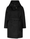 22FW PAROLE Belted wool coat black 50161923 013 - MAX MARA - BALAAN 2