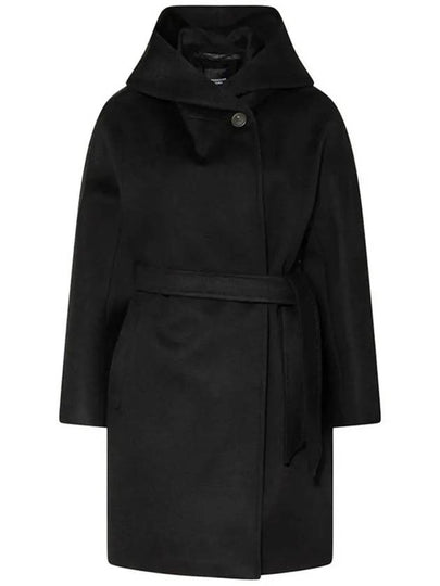 22FW PAROLE Belted wool coat black 50161923 013 - MAX MARA - BALAAN 2