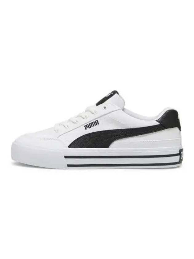 Court Classic Vulc FS Low Top Sneakers White Black - PUMA - BALAAN 2