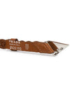 leather belt 2CS1152A7P F0046 COGNAC - PRADA - BALAAN 5