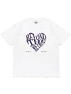 RETRO HEART T SHIRTS WHITE - POLYGRAM - BALAAN 1