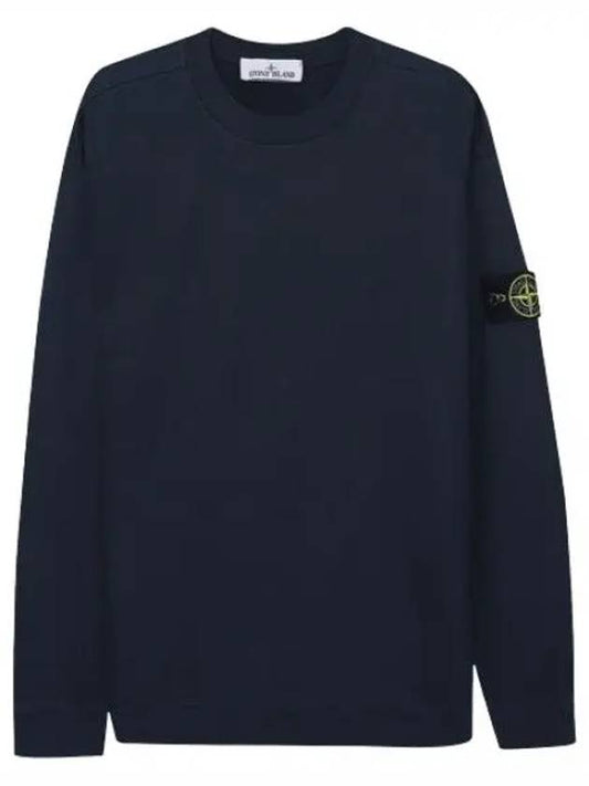 Garment Dying Long Sleeve Sweatshirt Men - STONE ISLAND - BALAAN 1