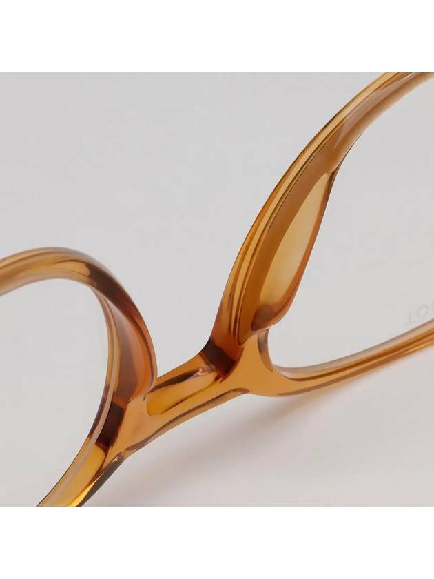 Blue Light Blocking Glasses Frame TF5695B 034 Brown Transparent Horn Frame Eye Protection - TOM FORD - BALAAN 6