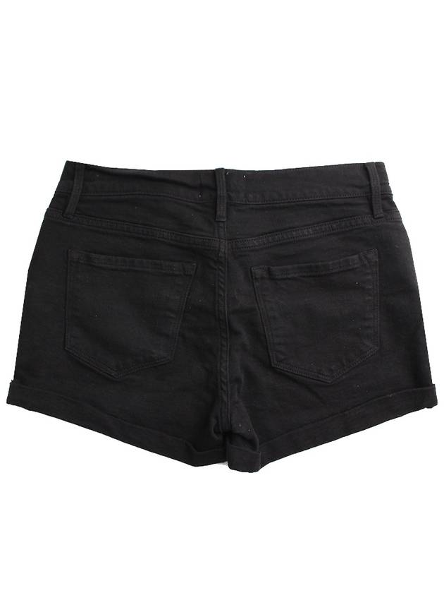 Black denim short pants 55 66 - FRAME - BALAAN 3