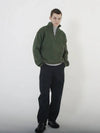 Modal Knit Half Zip up Green - CHANCE'S NOI - BALAAN 2