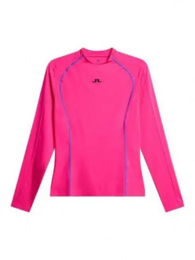 Women's Alien Long Sleeve T-Shirt Pink Peacock - J.LINDEBERG - BALAAN 2