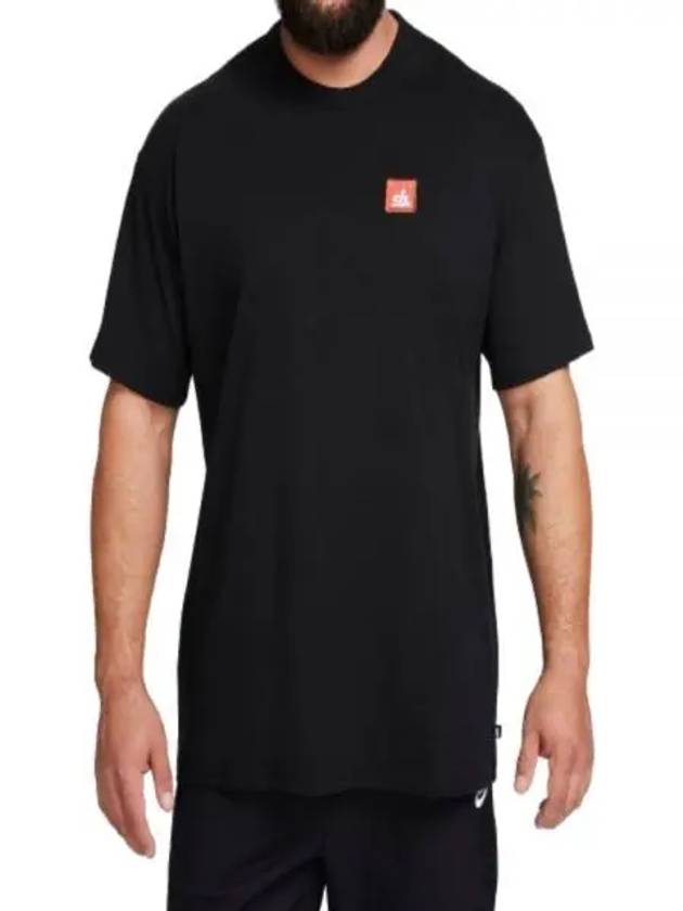 SB Skate Short Sleeves T-Shirt Black - NIKE - BALAAN 2