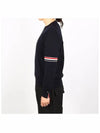 Men's Milan Stitch Armband Crew Neck Knit Top Navy - THOM BROWNE - BALAAN 4